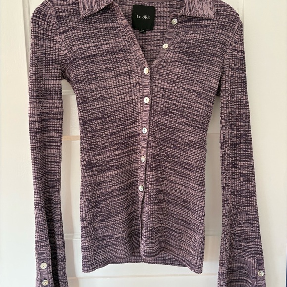Le CIRE Purple Women's Blouse - Picture 1 of 2